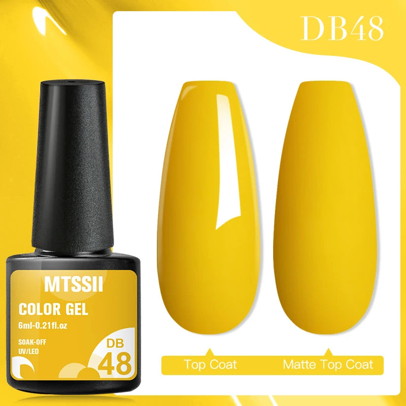 Mtssii Dried Flower Gel Nail Polish - Natural Flower Fairy Series UV/LED