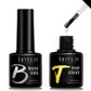 LILYCUTE UV Gel Nail Polish - Base & No-Wipe Top Coat Set (7ml)