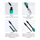 Curated Radiance 2-in-1 Double Ended 4D Silk Fiber Mascara - Waterproof Volumizing & Curling Formula