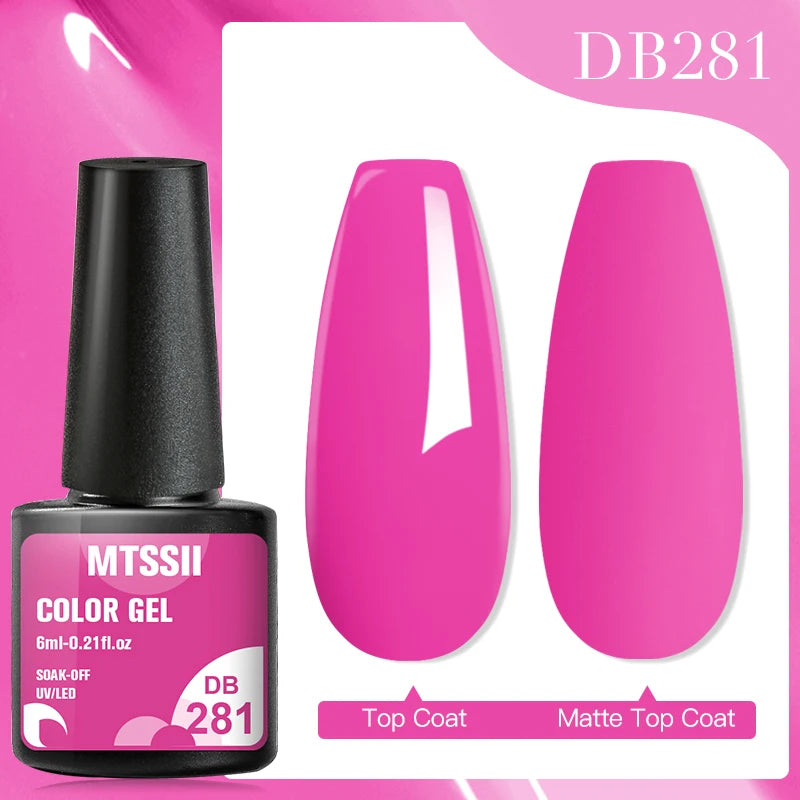 Mtssii Dried Flower Gel Nail Polish - Natural Flower Fairy Series UV/LED