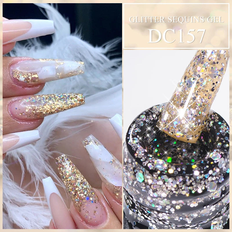 Mtssii Dried Flower Gel Nail Polish - Natural Flower Fairy Series UV/LED