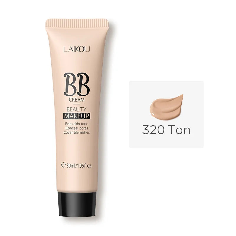 6-Color Concealer BB Cream - 30ml Natural Facial Primer Liquid Foundation