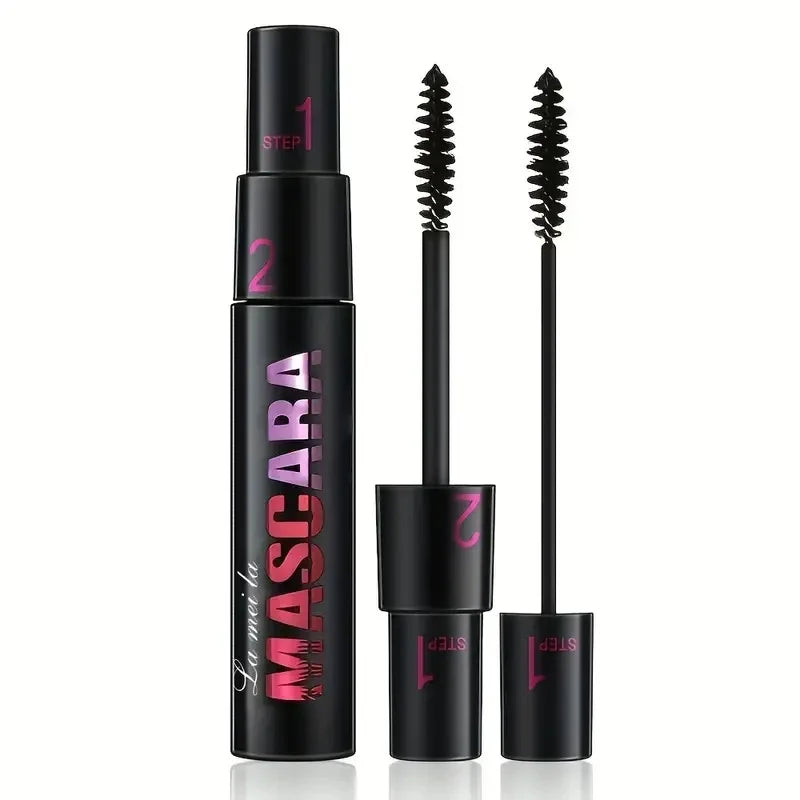 Black Curled Lashes Mascara - Extra Volume Waterproof Long Lasting