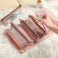 4-in-1 Separable Cosmetic Bag Set - Mesh Travel Makeup Organizer