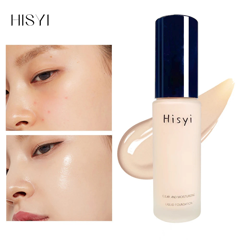 Liquid Foundation - Natural Coverage Transparent Conceals Blemishes