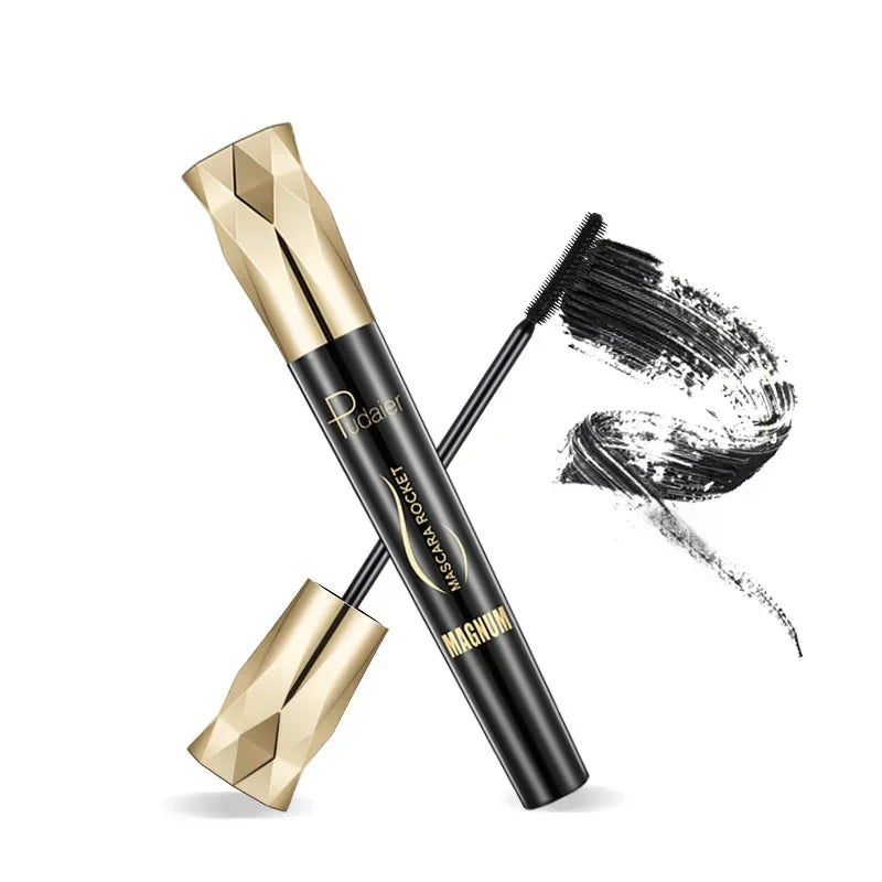 Pudaier 4D Waterproof Mascara - Professional Lengthening & Volumizing Formula with Non-Flaking