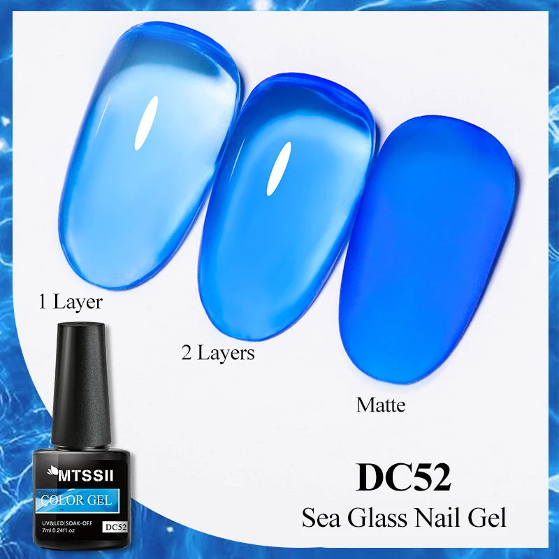 Mtssii Dried Flower Gel Nail Polish - Natural Flower Fairy Series UV/LED
