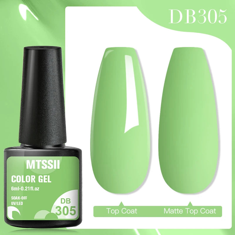 Mtssii Dried Flower Gel Nail Polish - Natural Flower Fairy Series UV/LED
