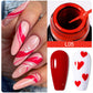 LILYCUTE 5ML Reflective Glitter Liner Gel Polish Nail Art Champagne Sparkling Lines