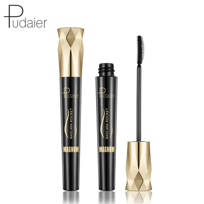 Pudaier 4D Waterproof Mascara - Professional Lengthening & Volumizing Formula with Non-Flaking