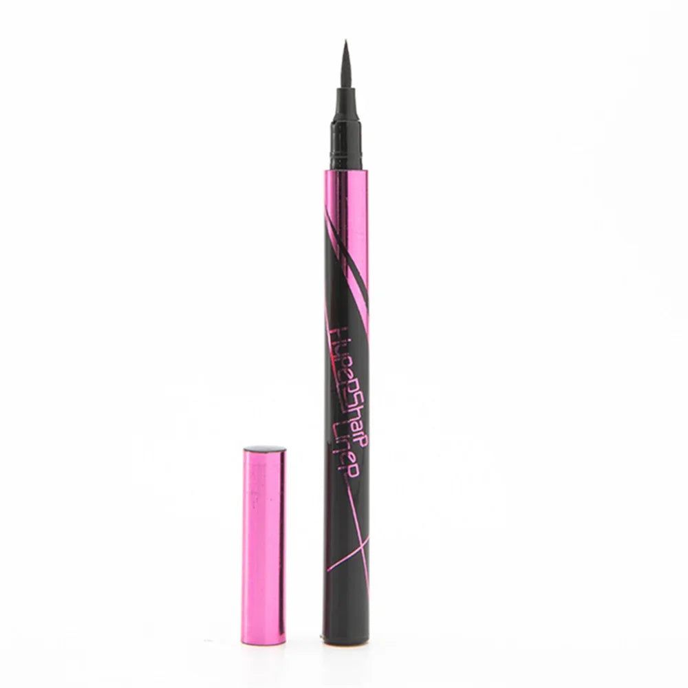 Waterproof Liquid Eyeliner - Long-Lasting Black Eye Liner