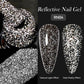 LILYCUTE 5ML Reflective Glitter Liner Gel Polish Nail Art Champagne Sparkling Lines