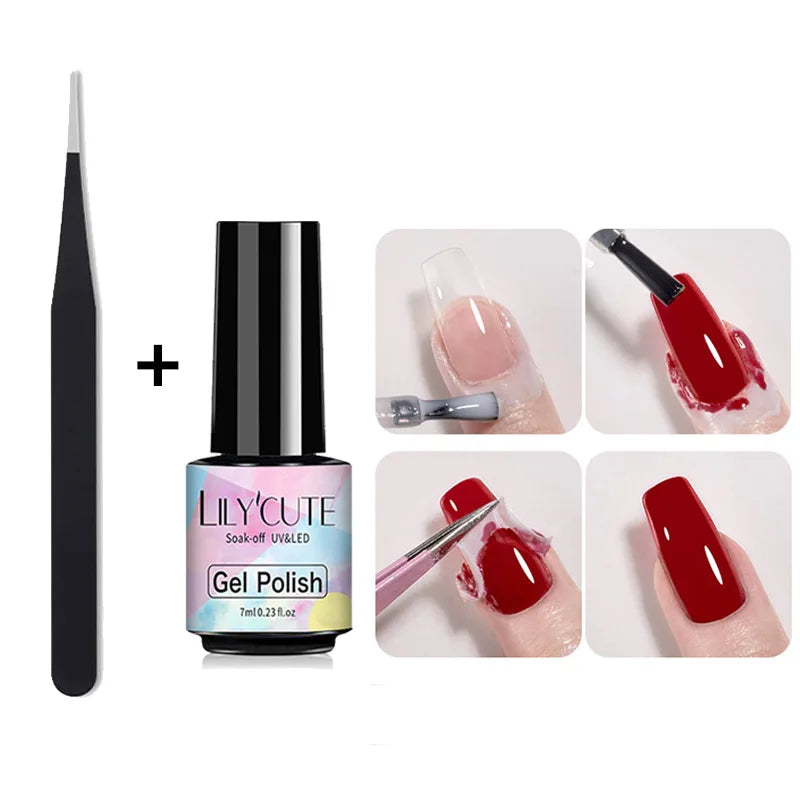 LILYCUTE Peel Off Latex Liquid Tape - Nail Polish Protection Barrier