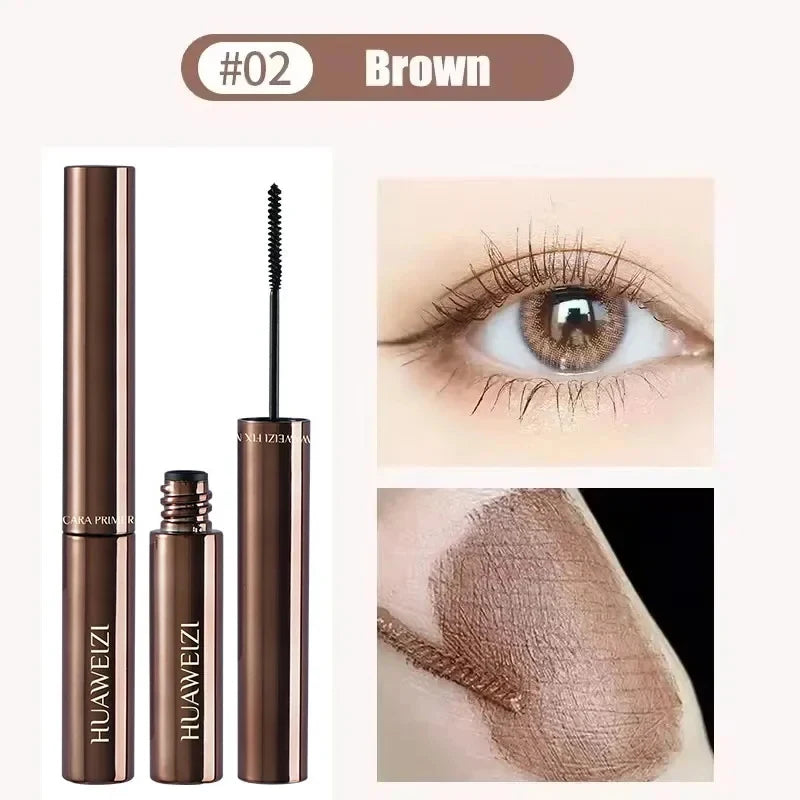Curated Radiance Professional Waterproof 4D Mascara - Ultra-Volumizing, Lengthening & Long-Lasting Curling