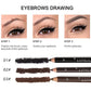 Eye Brow Pencil Set - 6/12Pcs Waterproof Professional Natural Black Brown