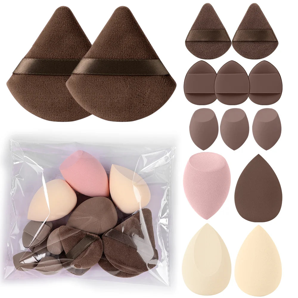 Professional Makeup Brush Set - 3-20 Pieces Premium Soft Goat Hair &