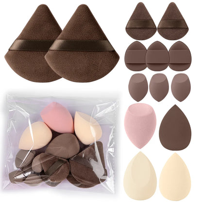 Professional Makeup Brush Set - 3-20 Pieces Premium Soft Goat Hair &