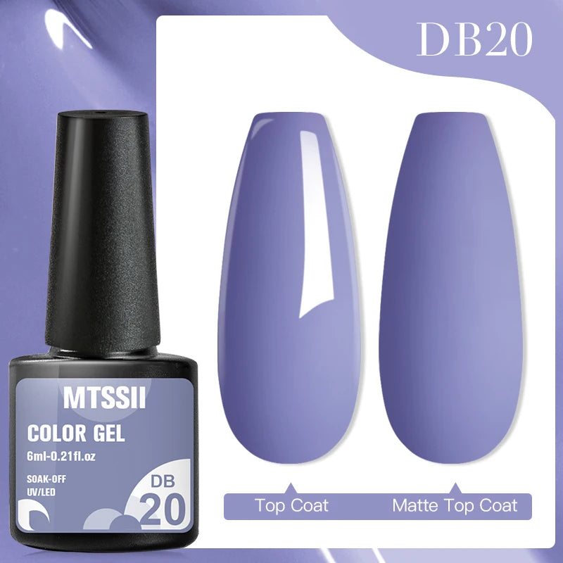 Mtssii Dried Flower Gel Nail Polish - Natural Flower Fairy Series UV/LED