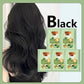 Natural Herbal Hair Dye Shampoo - 5-Minute Gray Coverage Treatment for Women & Men