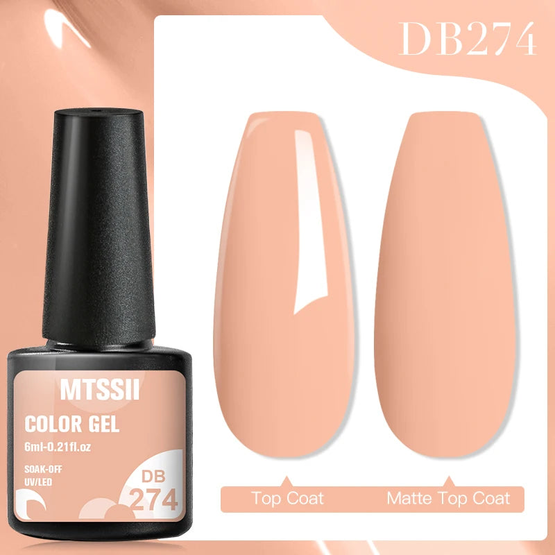 Mtssii Dried Flower Gel Nail Polish - Natural Flower Fairy Series UV/LED
