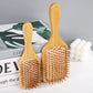 New Sdottor Wooden Bamboo Hair Brush Air Massage Comb Anti-static Scalp Combs