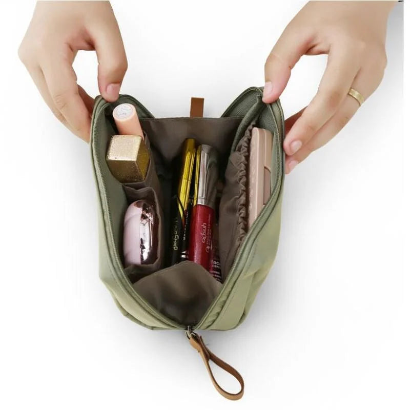 2025 Korean Style Cosmetic Bag - Waterproof Luxury Makeup Organizer
