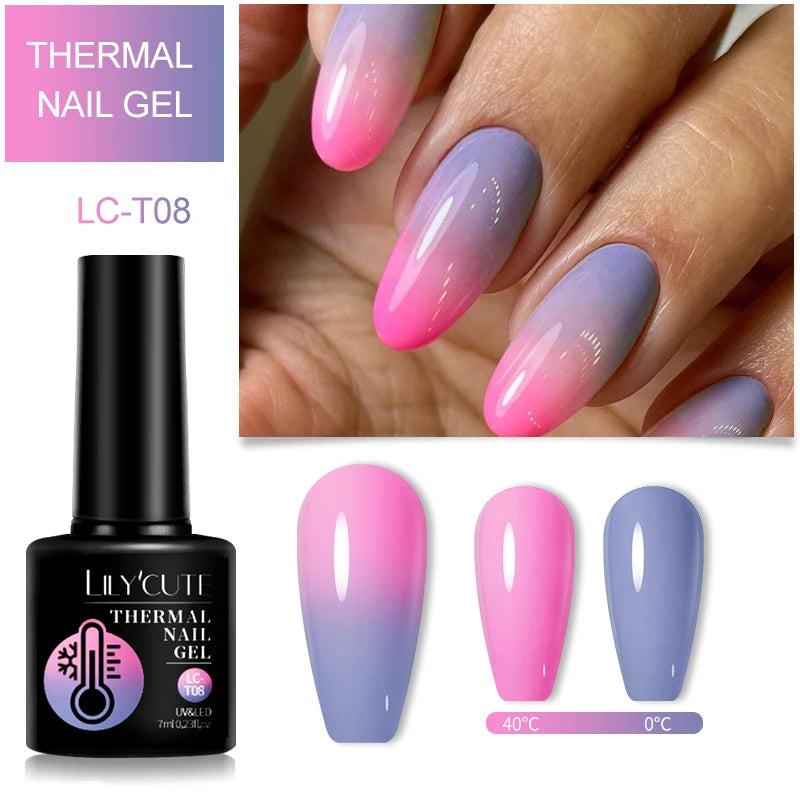 LILYCUTE Metallic Painting Liner Gel Nail Polish - 5ml