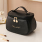 Luxury PU Leather Cosmetic Bag - Multi-Functional Travel Makeup Case