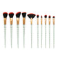 Professional Unicorn Makeup Brush Set - 10 Piece Collection