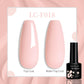 LILYCUTE 7ML Jelly Amber Gel Nail Polish Nail Art Dark Bloom Leopard