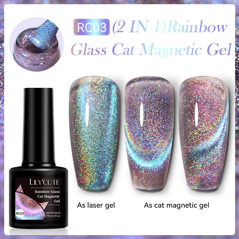 LILYCUTE Metallic Painting Liner Gel Nail Polish - 5ml
