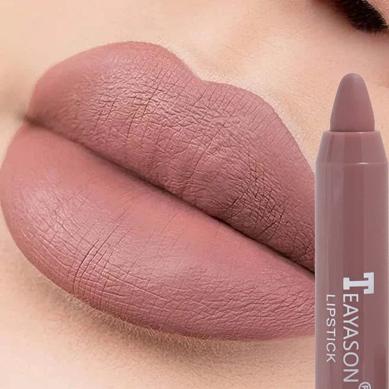 Velvet Matte Lipstick - Waterproof Long-Lasting Lip Liner Pencil