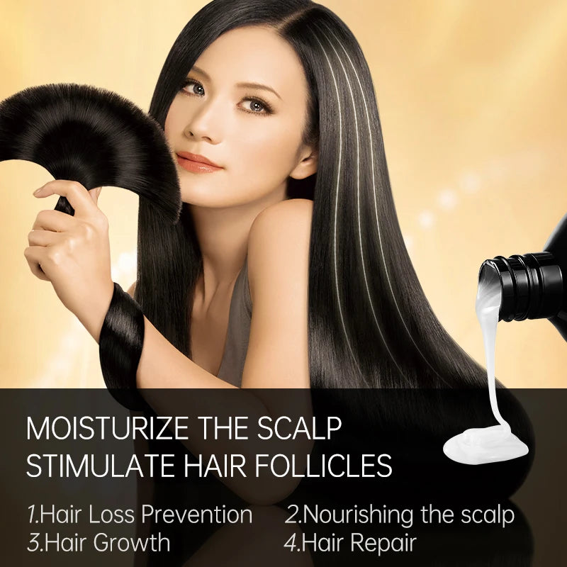 PURC Biotin Hair Growth Shampoo - Anti Hair Loss Treatment with Argan