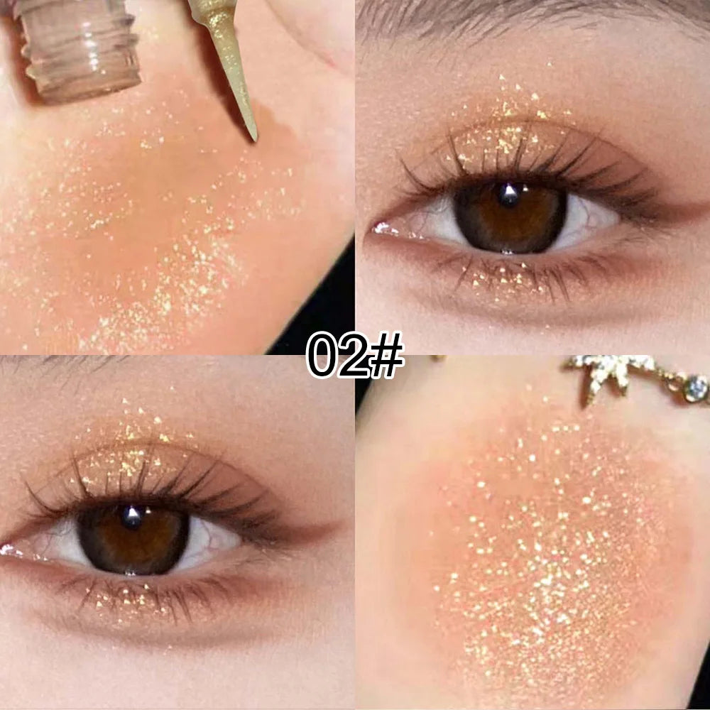 Kakashow Mist Eyeshadow Liquid - Matte Pearlescent Shimmer Earth-Colored