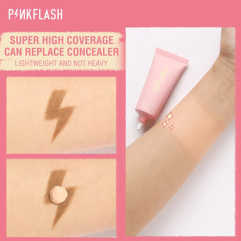 Makeup Foundation - Full Concealer Smooth Oil Control Matte Base