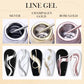LILYCUTE Metallic Painting Liner Gel Nail Polish - 5ml
