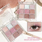 Pearlescent Glitter Eyeshadow Palette - Long-Lasting Shimmer & Highlighter