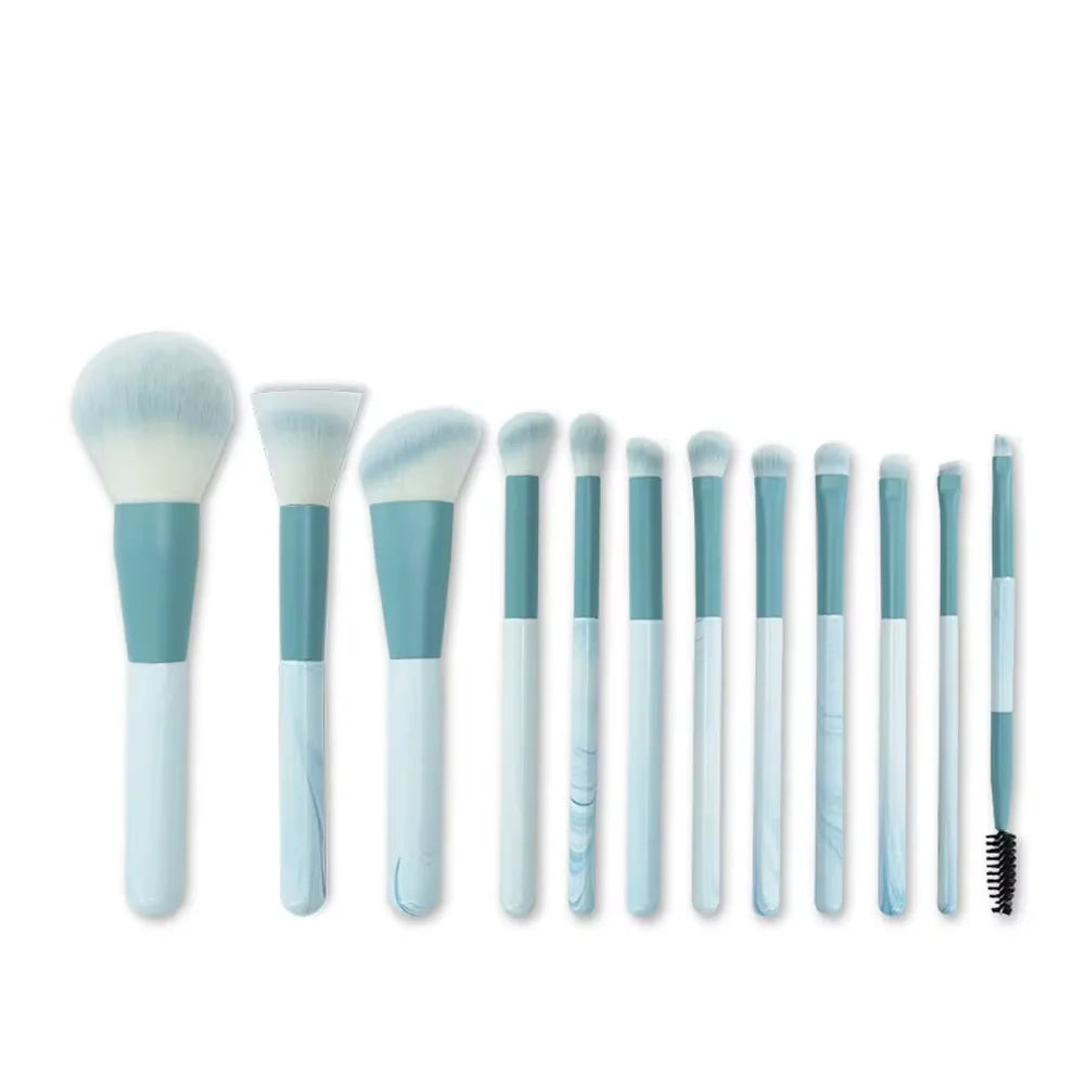 Professional Makeup Brush Set - 12 Piece Collection