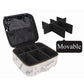 Marble Waterproof PU Cosmetic Bag - Professional Desktop & Travel Organizer
