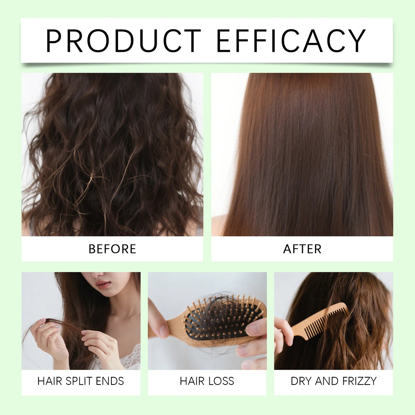 HOEGOA Rosemary Natural Shampoo - Deep Nourishing Hair Repair & Oil Control