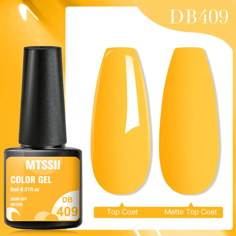 Mtssii Dried Flower Gel Nail Polish - Natural Flower Fairy Series UV/LED