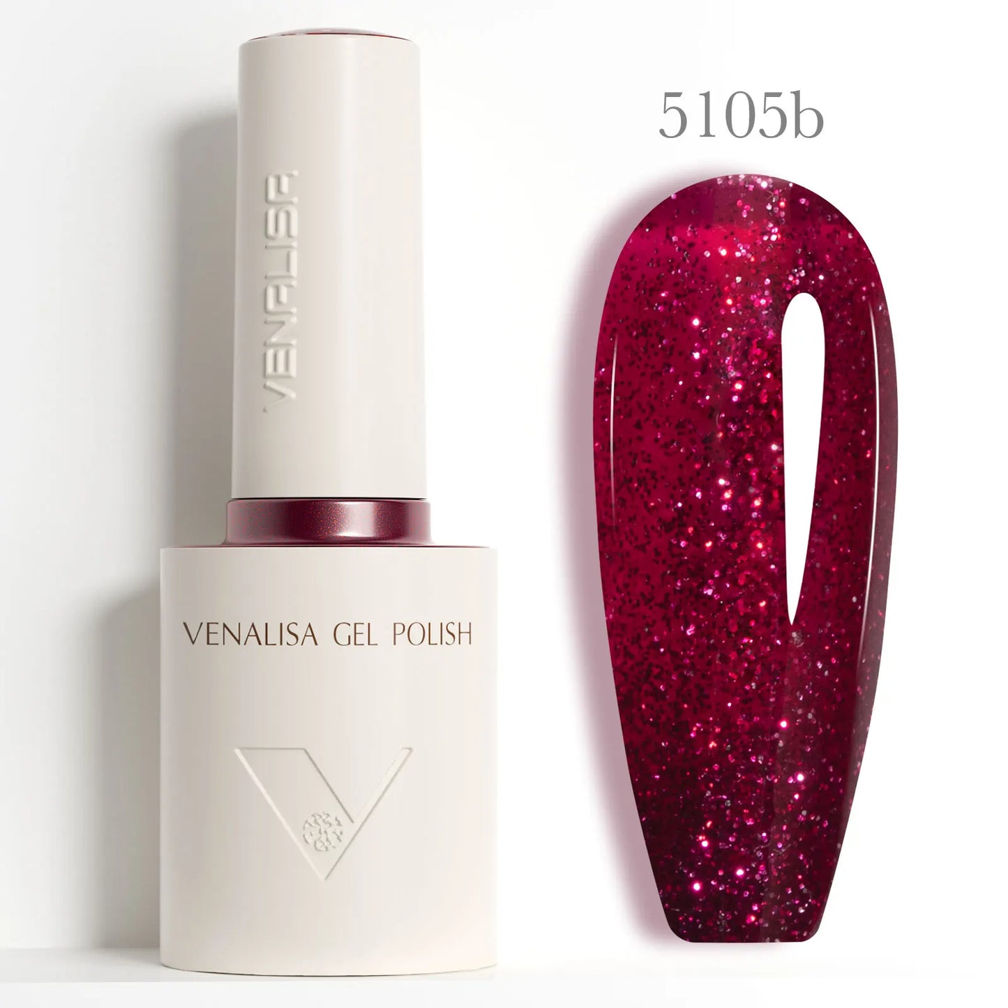VENALISA V6 Gel Nail Polish - HEMA & TPO Free, Long-Lasting UV/LED Gel, 10ml