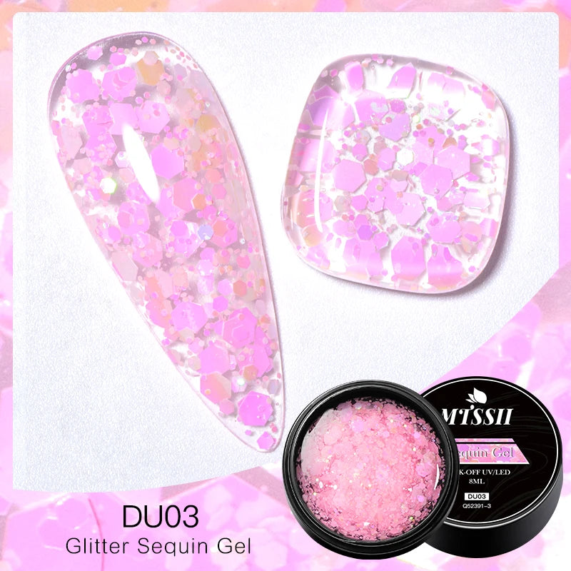 Mtssii Dried Flower Gel Nail Polish - Natural Flower Fairy Series UV/LED