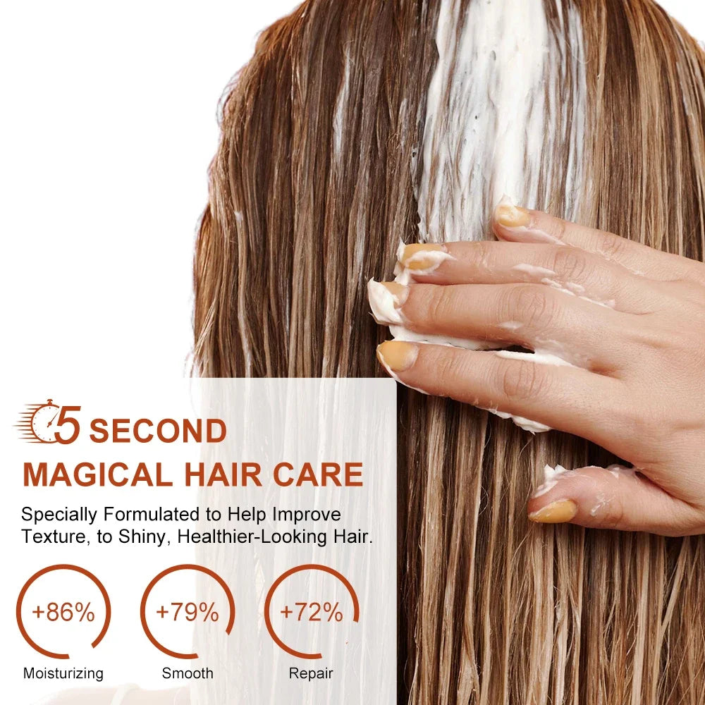 PURC 5-Second Magical Hair Mask - Keratin Treatment for Smooth, Frizz-Free Hair