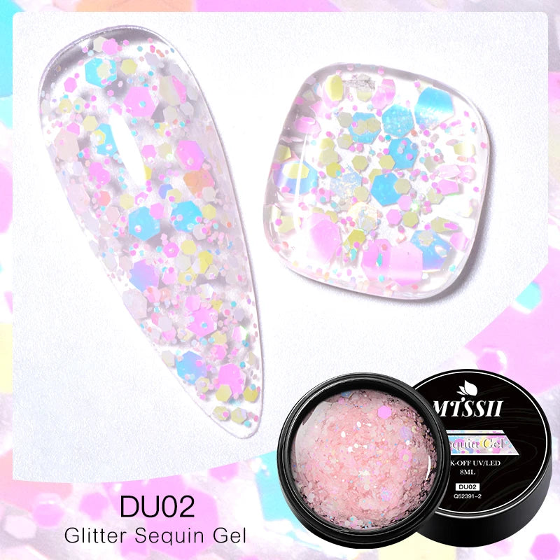 Mtssii Dried Flower Gel Nail Polish - Natural Flower Fairy Series UV/LED