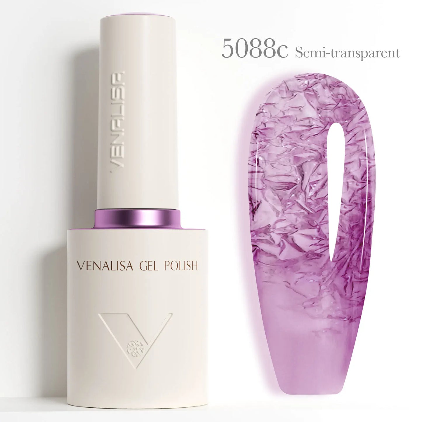 VENALISA V6 Gel Nail Polish - HEMA & TPO Free, Long-Lasting UV/LED Gel, 10ml