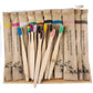 10pcs Colorful Natural Bamboo Toothbrush Soft Bristle Charcoal Teeth Whitening Bamboo Toothbrushes