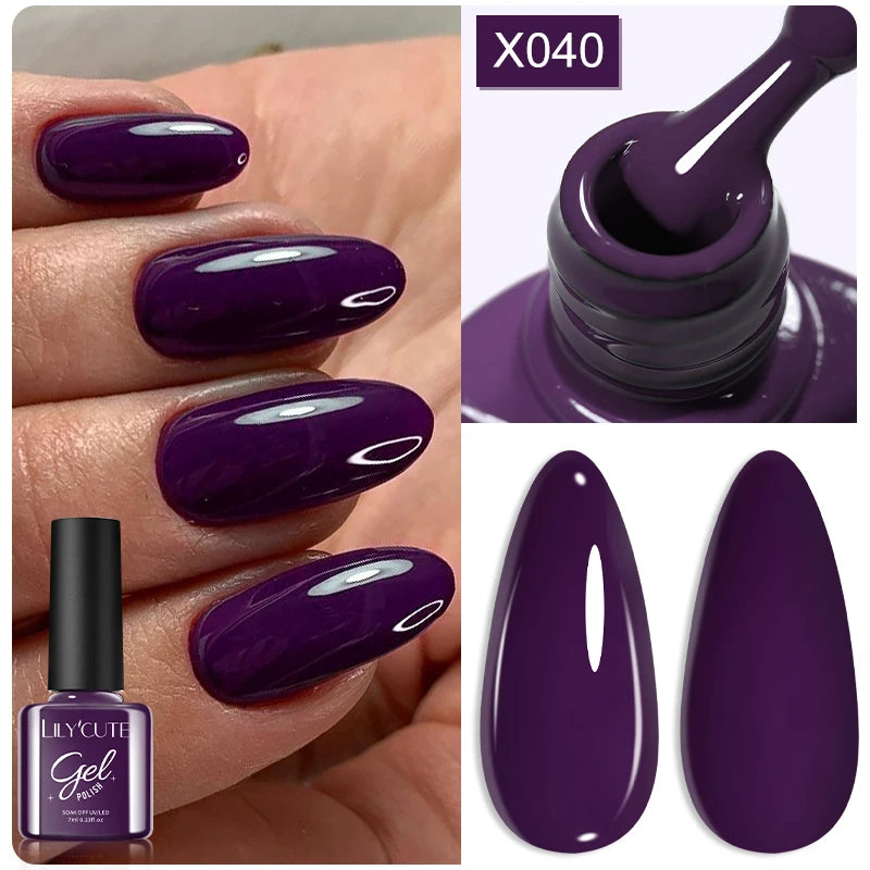 LILYCUTE Metallic Painting Liner Gel Nail Polish - 5ml