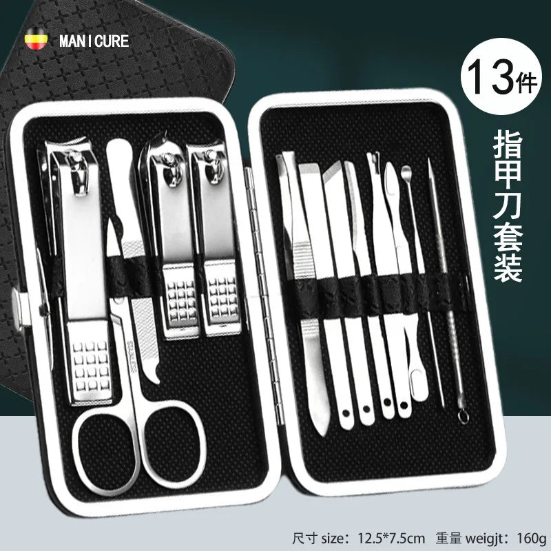 Home Nail Clipper Set Of 19 Pieces Large Size Dead Skin Pliers