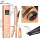 Liquid Eyebrow Pencil - Waterproof 4 Tip Microblade Pen Long-Lasting